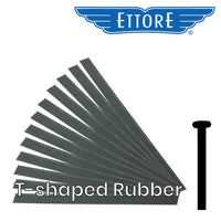 Ettore T-Shaped Squeegee Rubber - By the Dozen